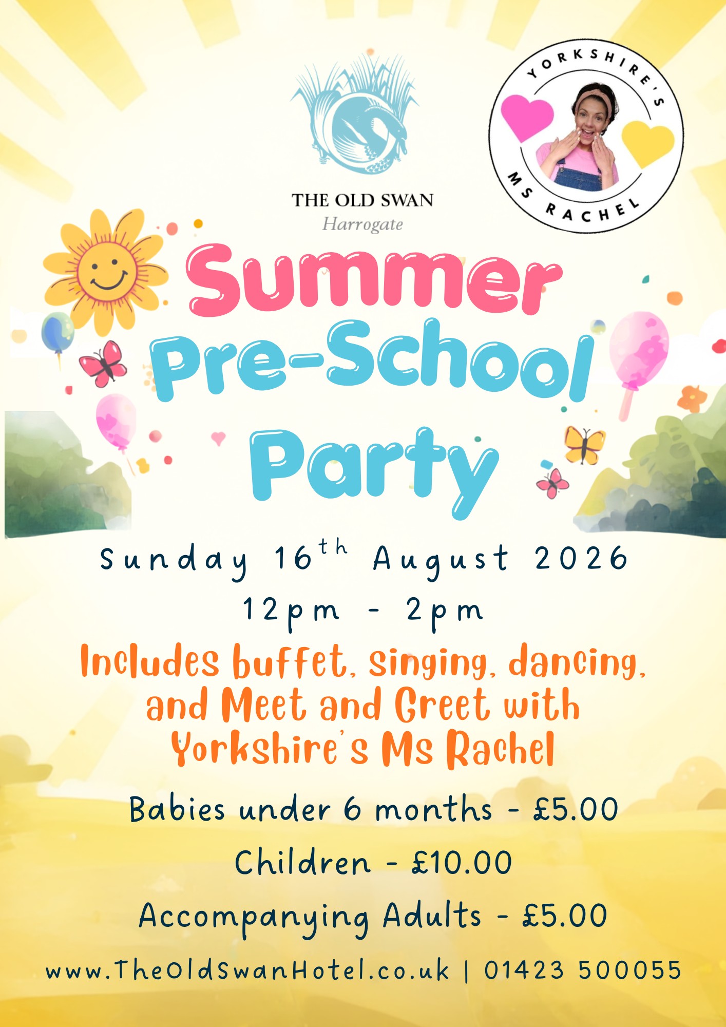 Summer Pre-School Party with Yorkshire's Ms Rachel 16.08.26