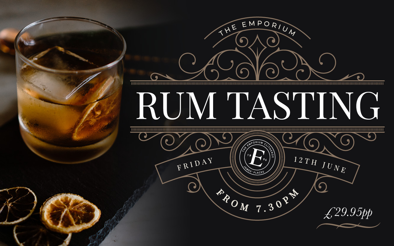 Rum Tasting Evening at The Emporium