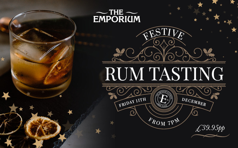 Festive Rum Tasting at The Emporium