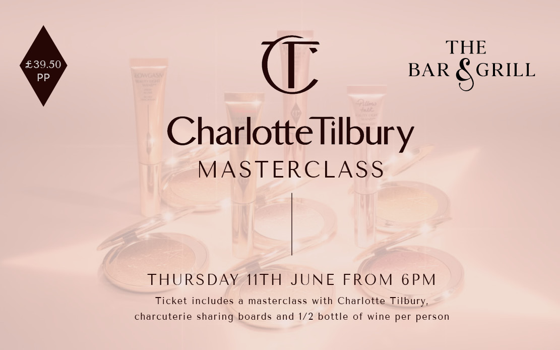 Charlotte Tilbury Masterclass at Holmes Mill