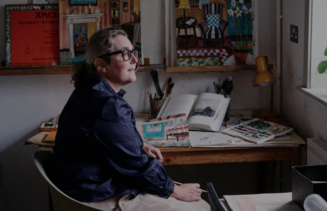 Watercolour Workshop with Lottie Cole - Tuesday 17th March 10am