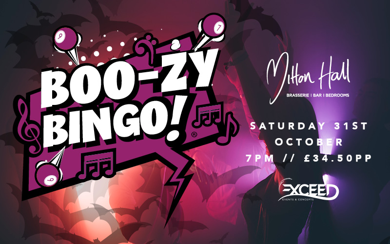 Boo-zy Bingo at Mitton Hall