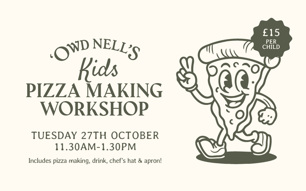 Kids Pizza Making Workshop at 'Owd Nell's