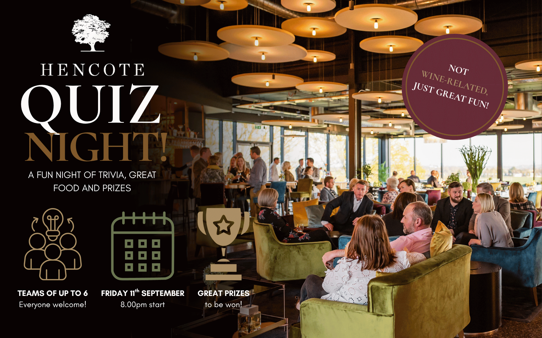 The View Quiz Night - Friday 11th September