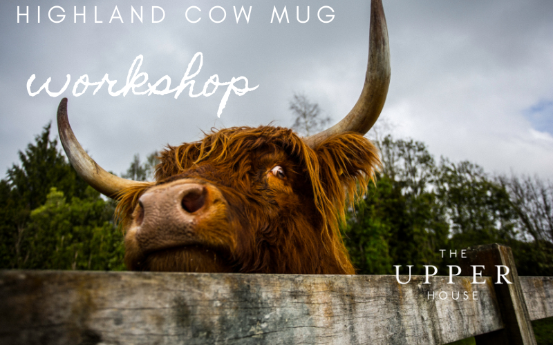 Highland Cow Mug Workshop - Sunday 9th August