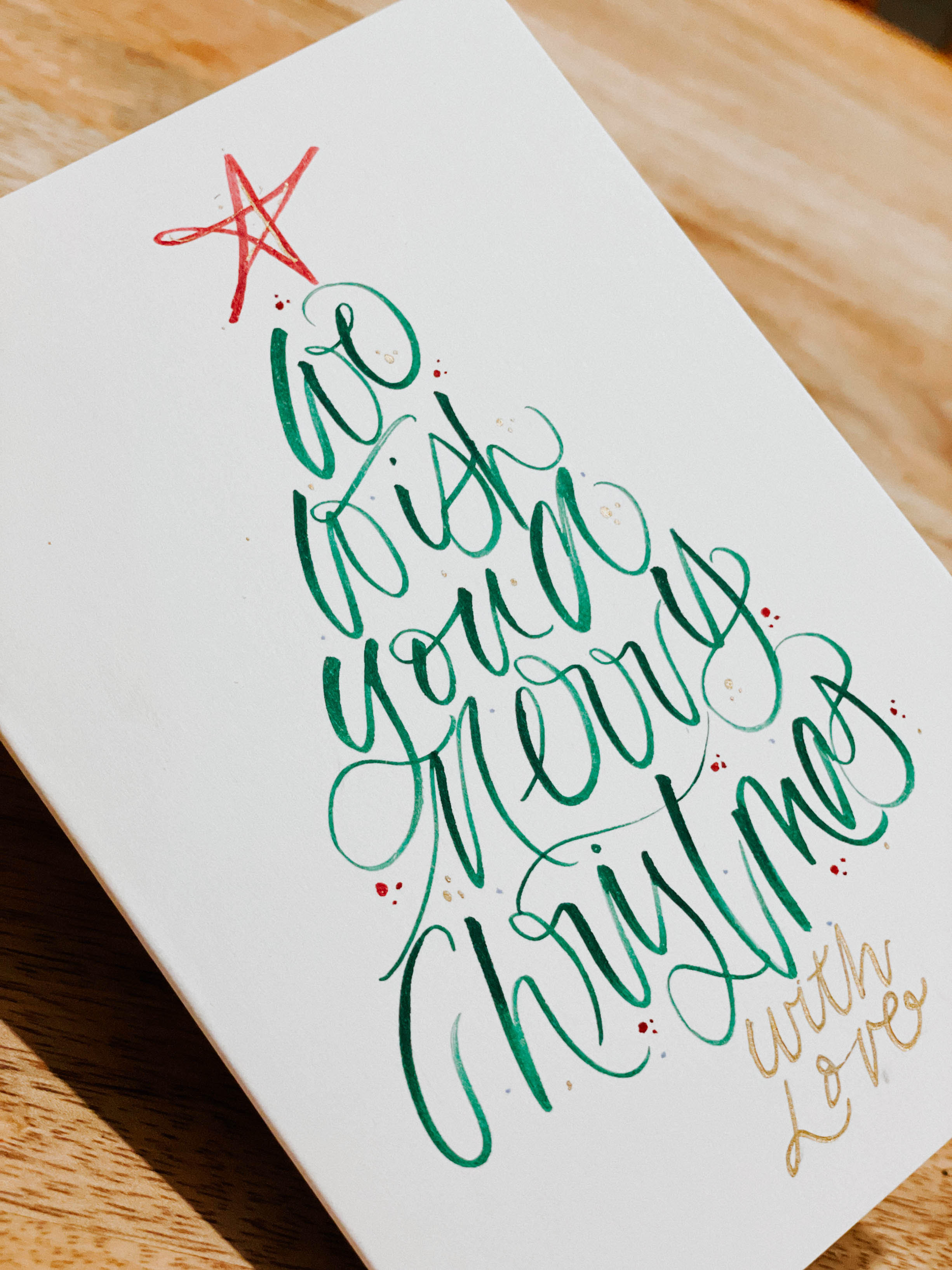 Sunday 29th November 2026 - Beginners Festive Calligraphy workshop with Lyndsey from Wild Sea Calligraphy