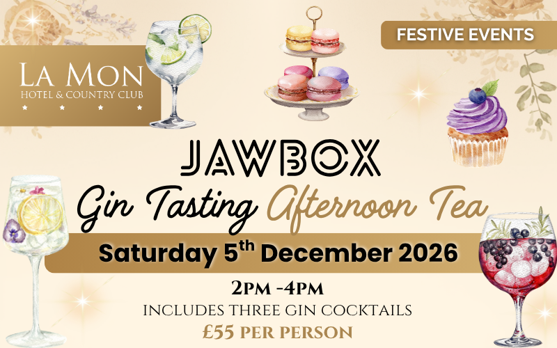 Gin Tasting with Afternoon Tea 5th December