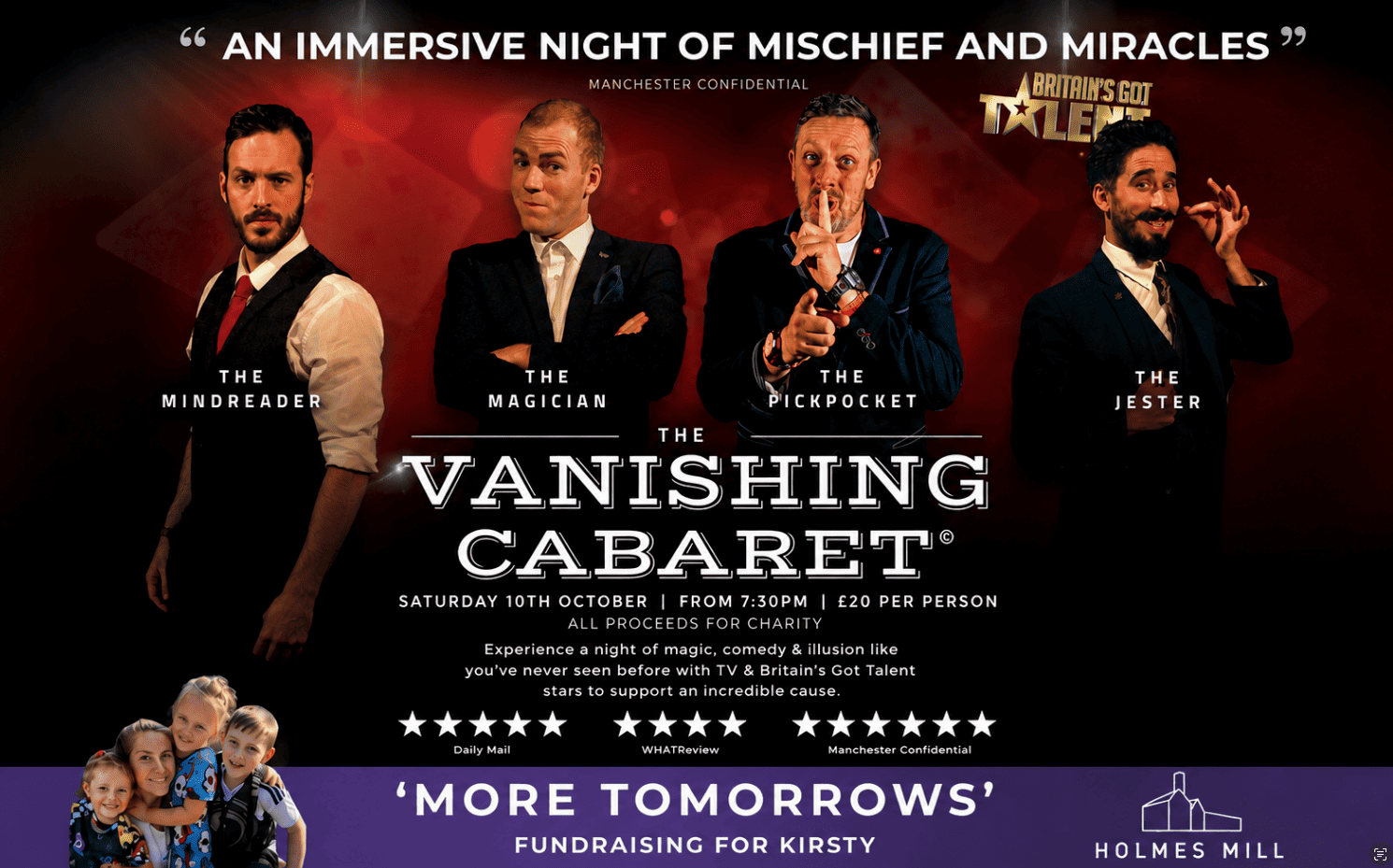 The Vanishing Cabaret Charity Event