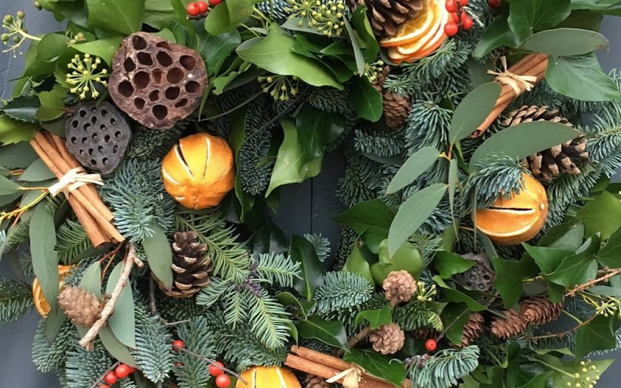 Wreath Making with Leafy Couture at Holmes Mill