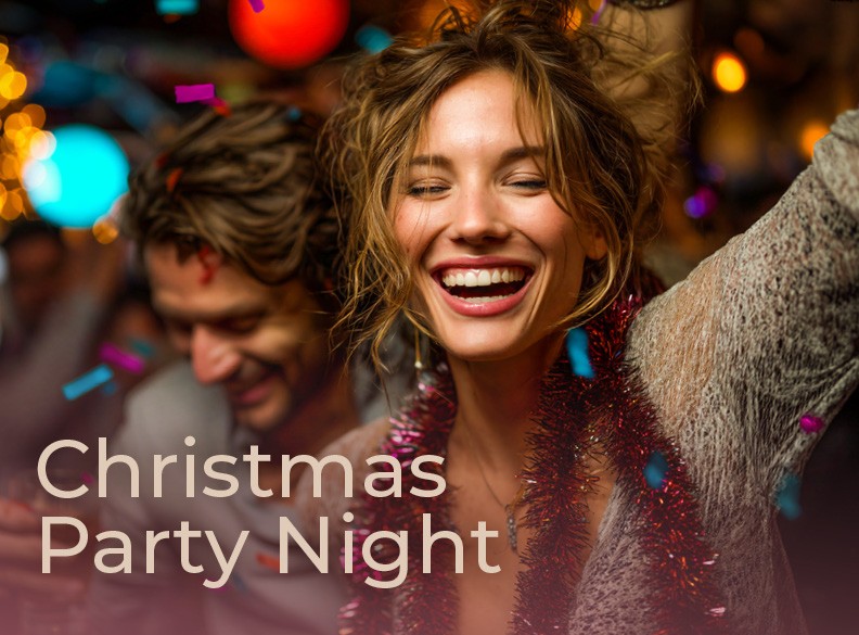 Christmas Party Night with Live Singer