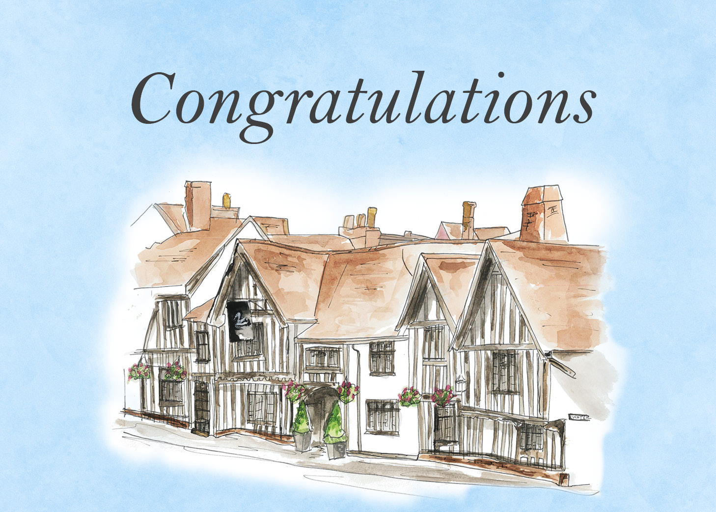 Congratulations - Swan Monetary Gift Voucher