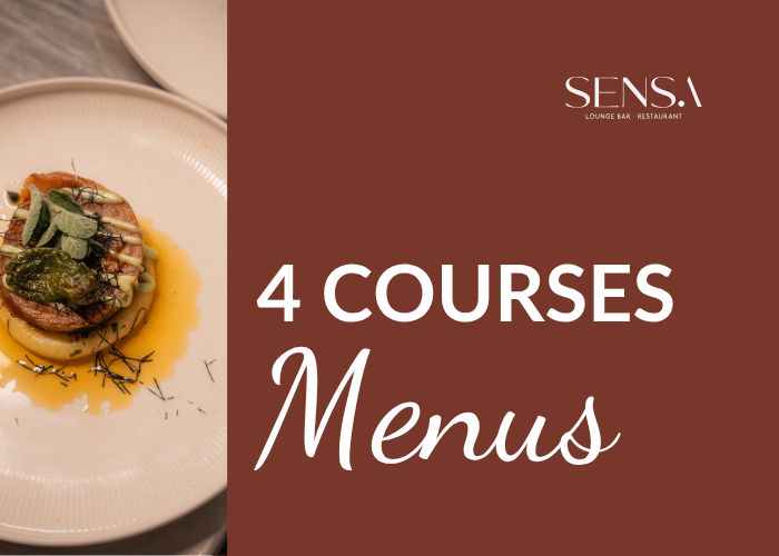 Menu 4 Services + Wine Pairing