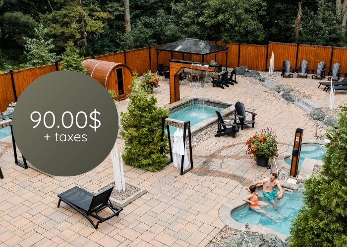 Access to thermal baths (5 hours) for 2 people