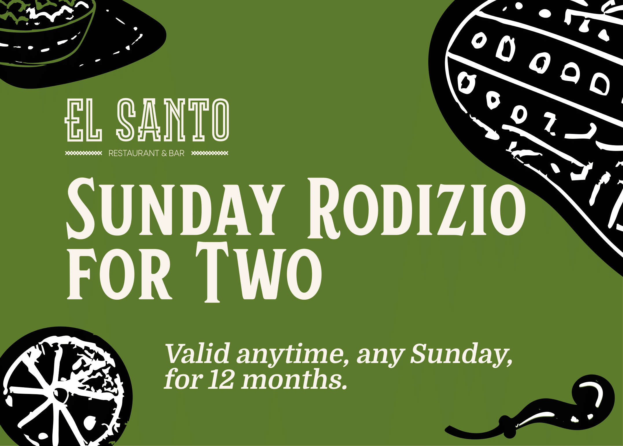 Sunday Rodizio for Two