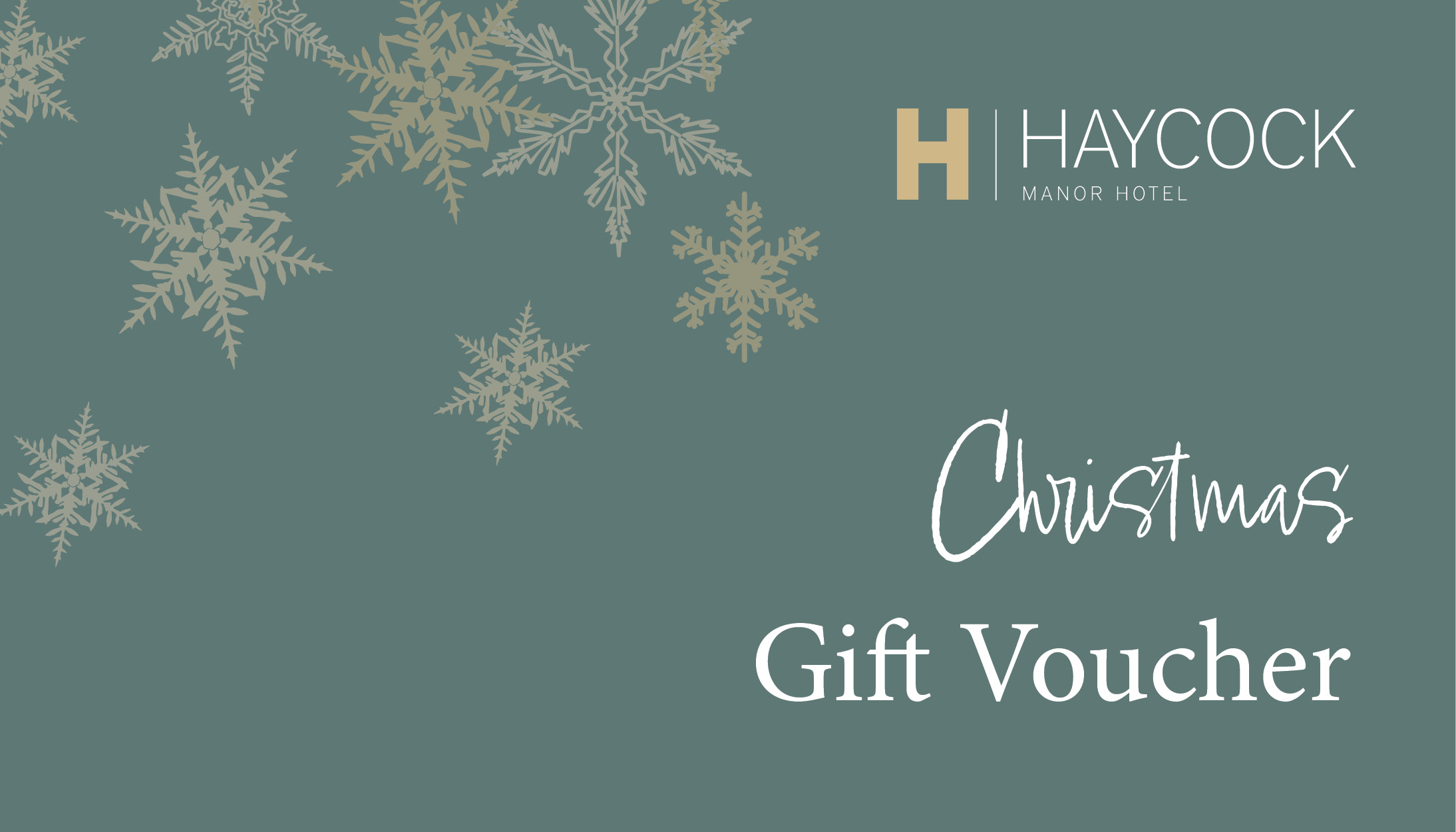 BLACK FRIDAY OFFER - OUR CHRISTMAS GIFT VOUCHER with 10% Discount Available as an A5 print in a gold presentation envelope - a wonderful Christmas Gift.