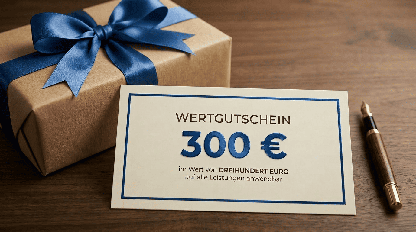 Wertgutschein DREIHUNDERT