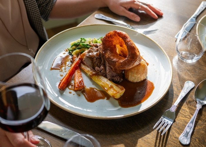 Two course Sunday lunch