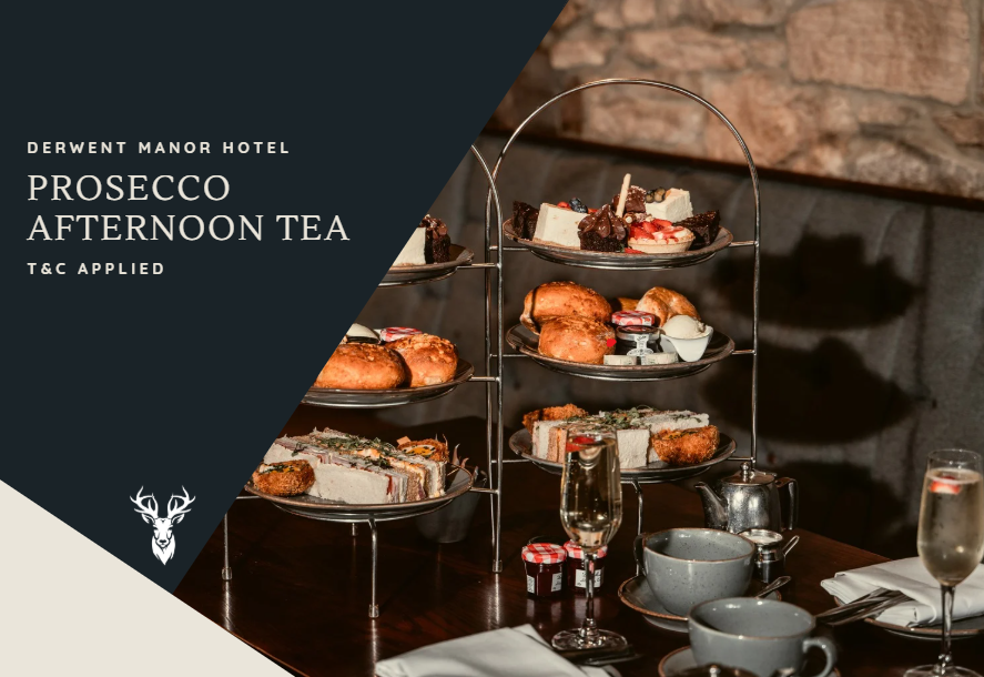 Prosecco Afternoon Tea for 2 people Voucher
