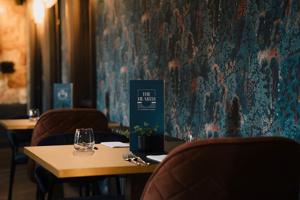Three Course Dinner at The Hearth Restaurant