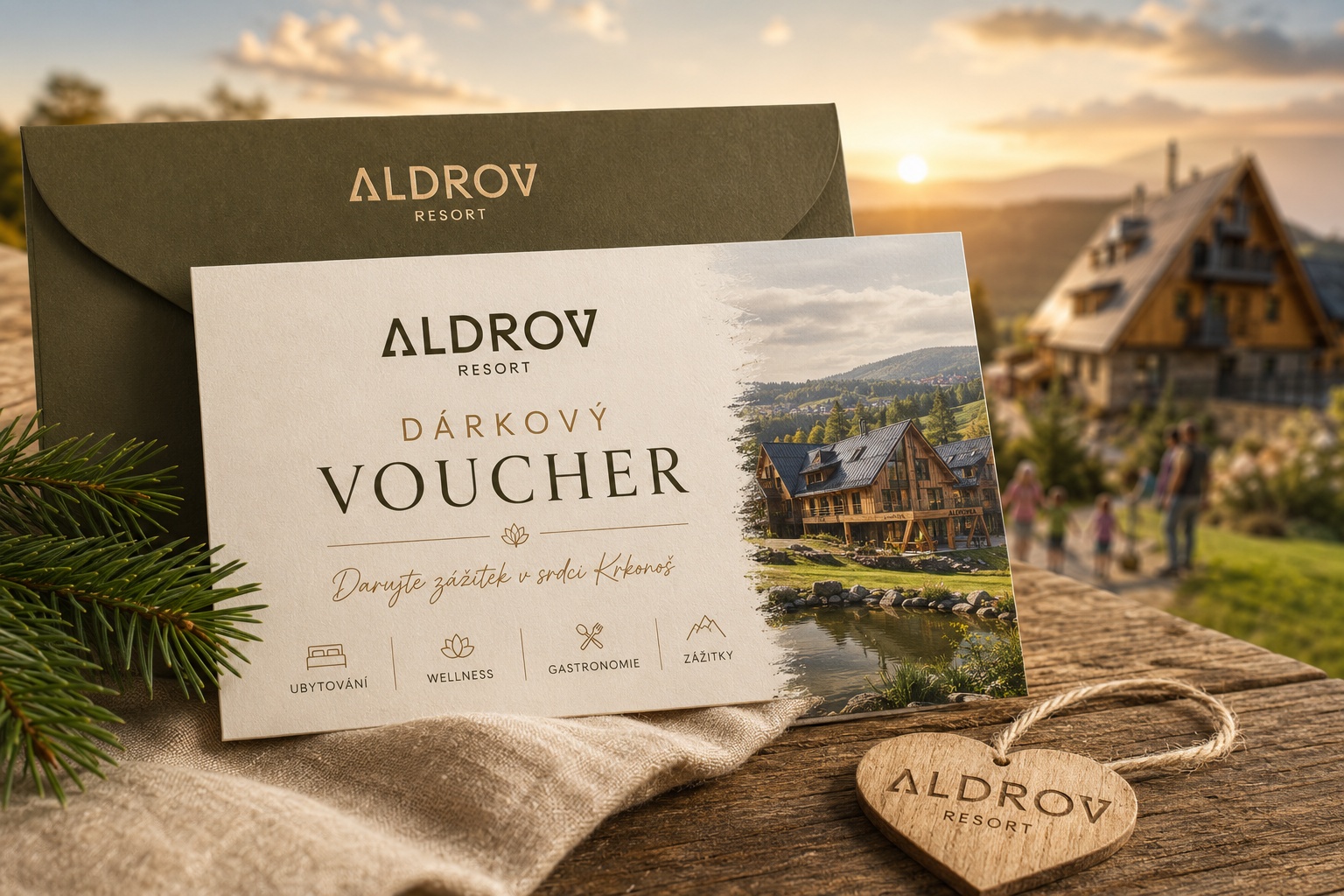 Dárkový poukaz Aldrov Resort
