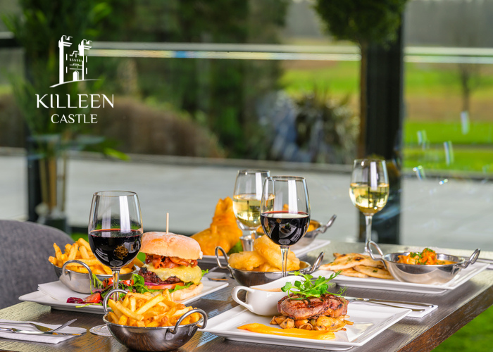 Evening Meal & Wine for 2 People