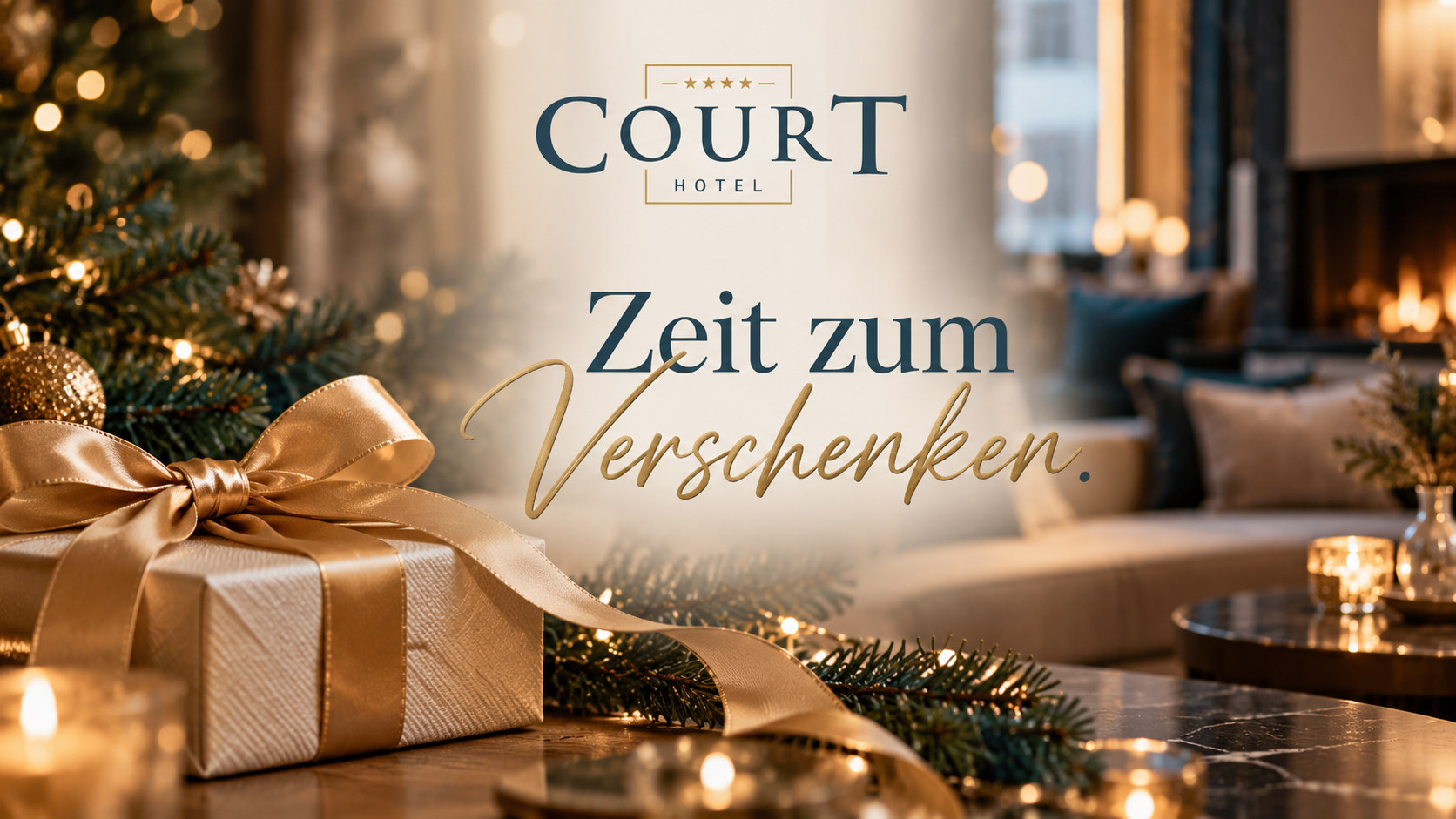 Zeit zum Verschenken.