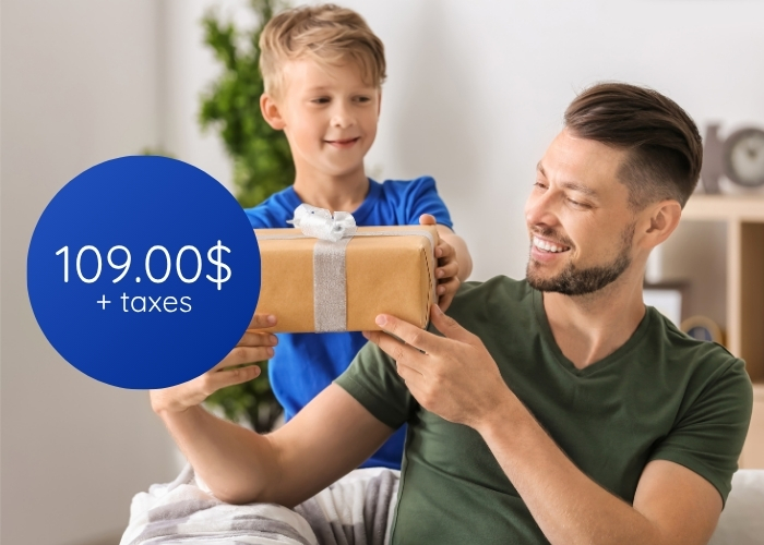 A Wellness Break For Dad Package
