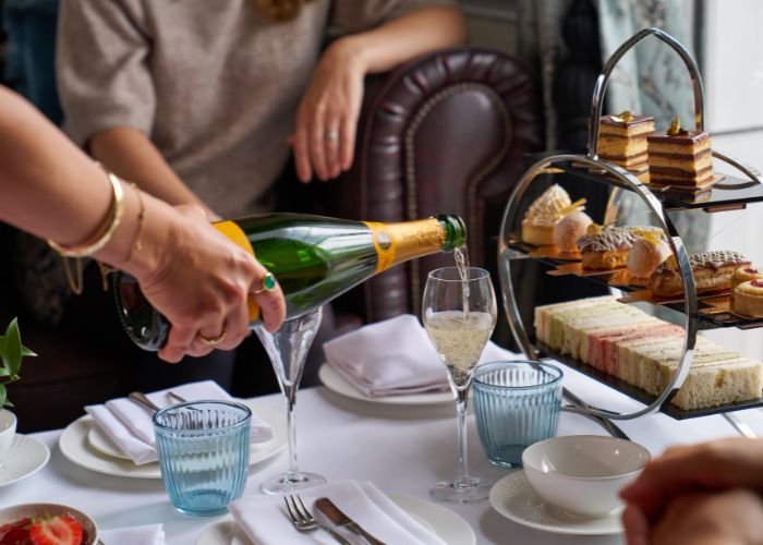 Sparkling Afternoon Tea for One - West Court Retreat