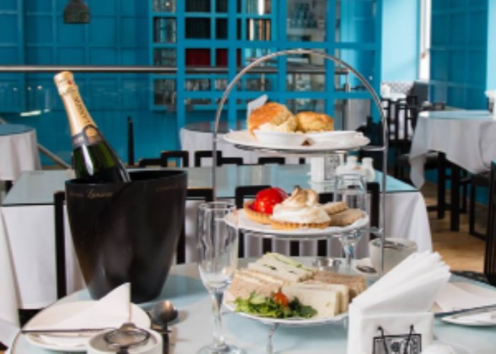 Champagne Glasgow Afternoon Tea
