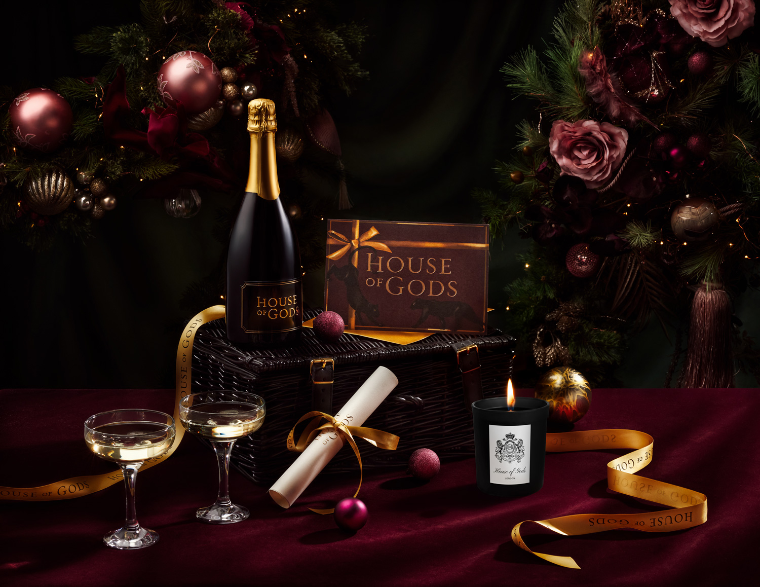Edinburgh Christmas Hamper For Two, Overnight Stay Voucher and "Treat Me Like I'm Famous - Decadence" Experience
