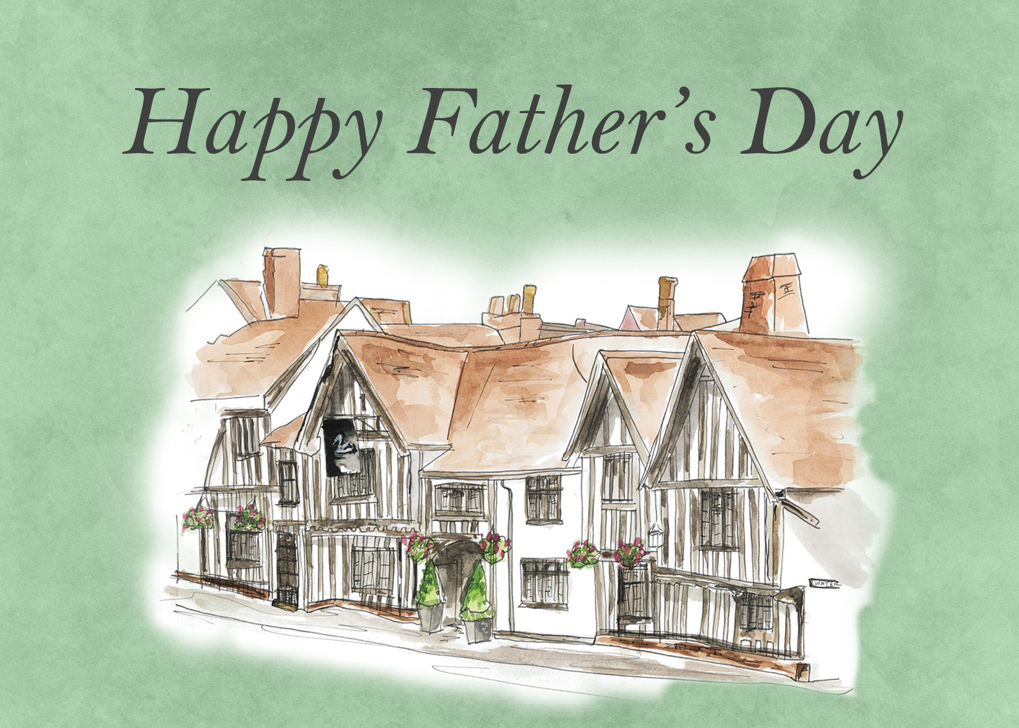 Father's Day Swan Monetary Gift Voucher