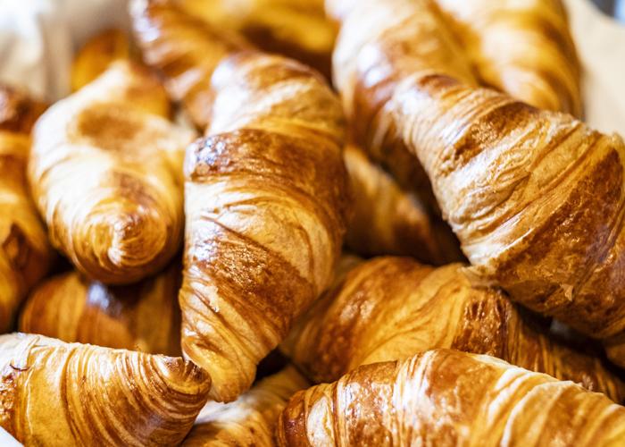 Reichhaltiges Frühstück im Restaurant Johann