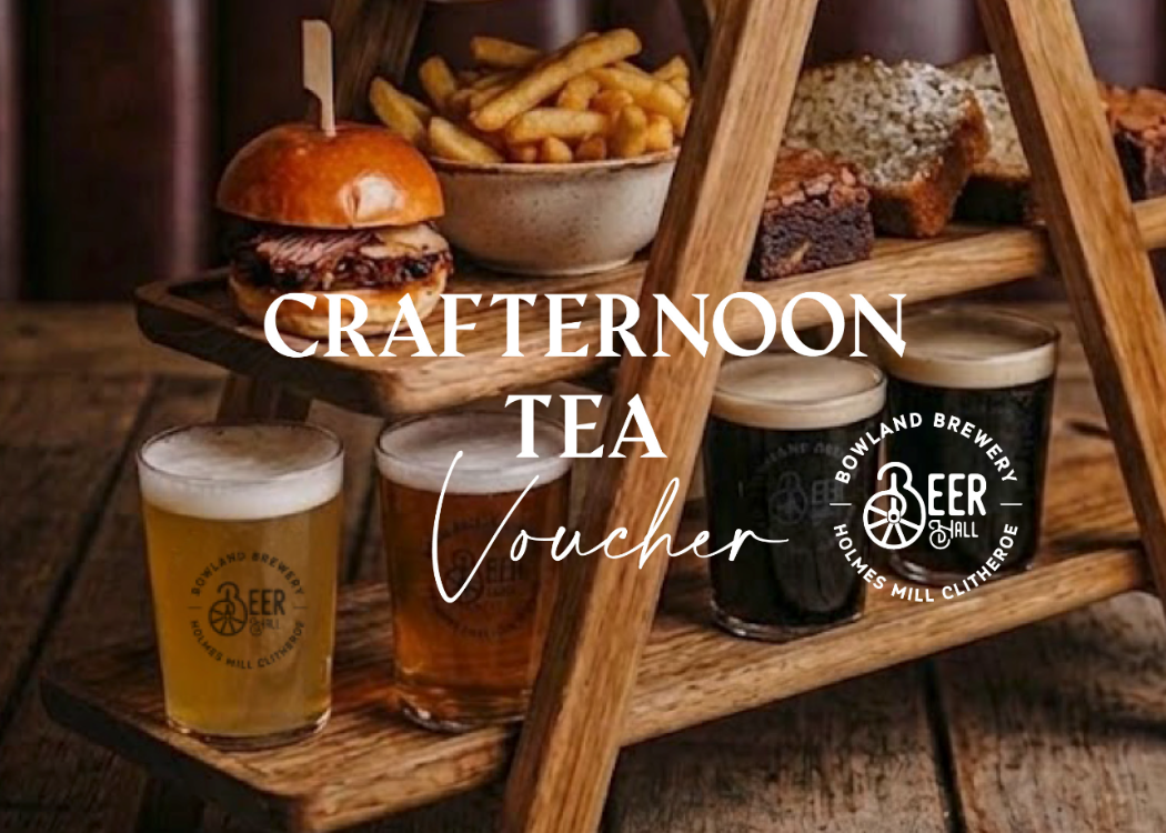 Crafternoon Tea at Bowland Beer Hall