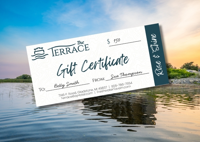 Terrace Bay Gift Certificate