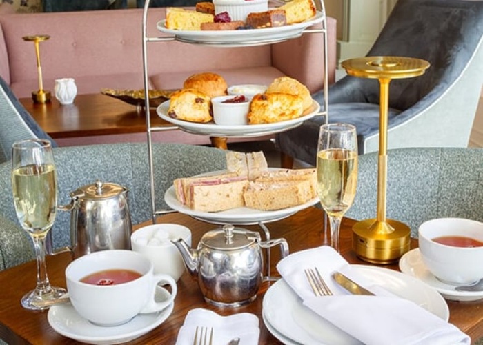Champagne Afternoon Tea for 2