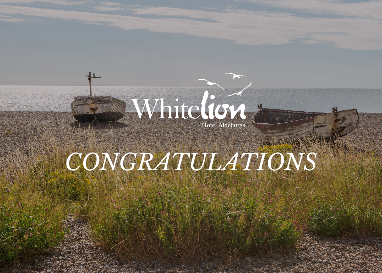 Congratulations - White Lion Monetary Gift Voucher