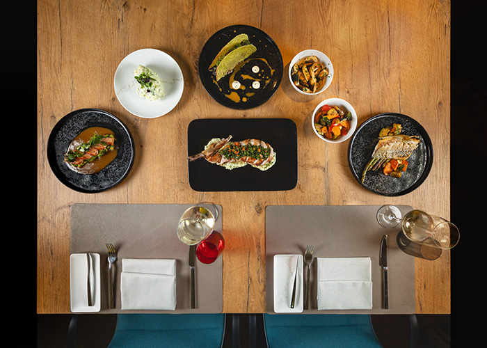 Wertgutschein für ein Sharing-Dish nach Wahl im THE ROOF Düsseldorf