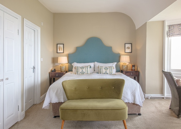Two Nights Room and Breakfast in a Sea View Poulett Room