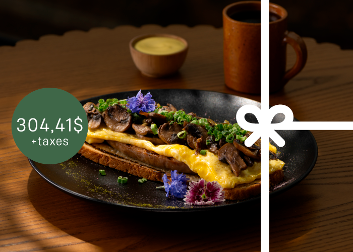 Coffret-cadeau forfait Couette et bannique / Duvet & Bannock Package Gift