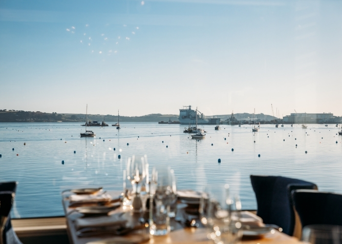 Dinner for Two in the Water's Edge