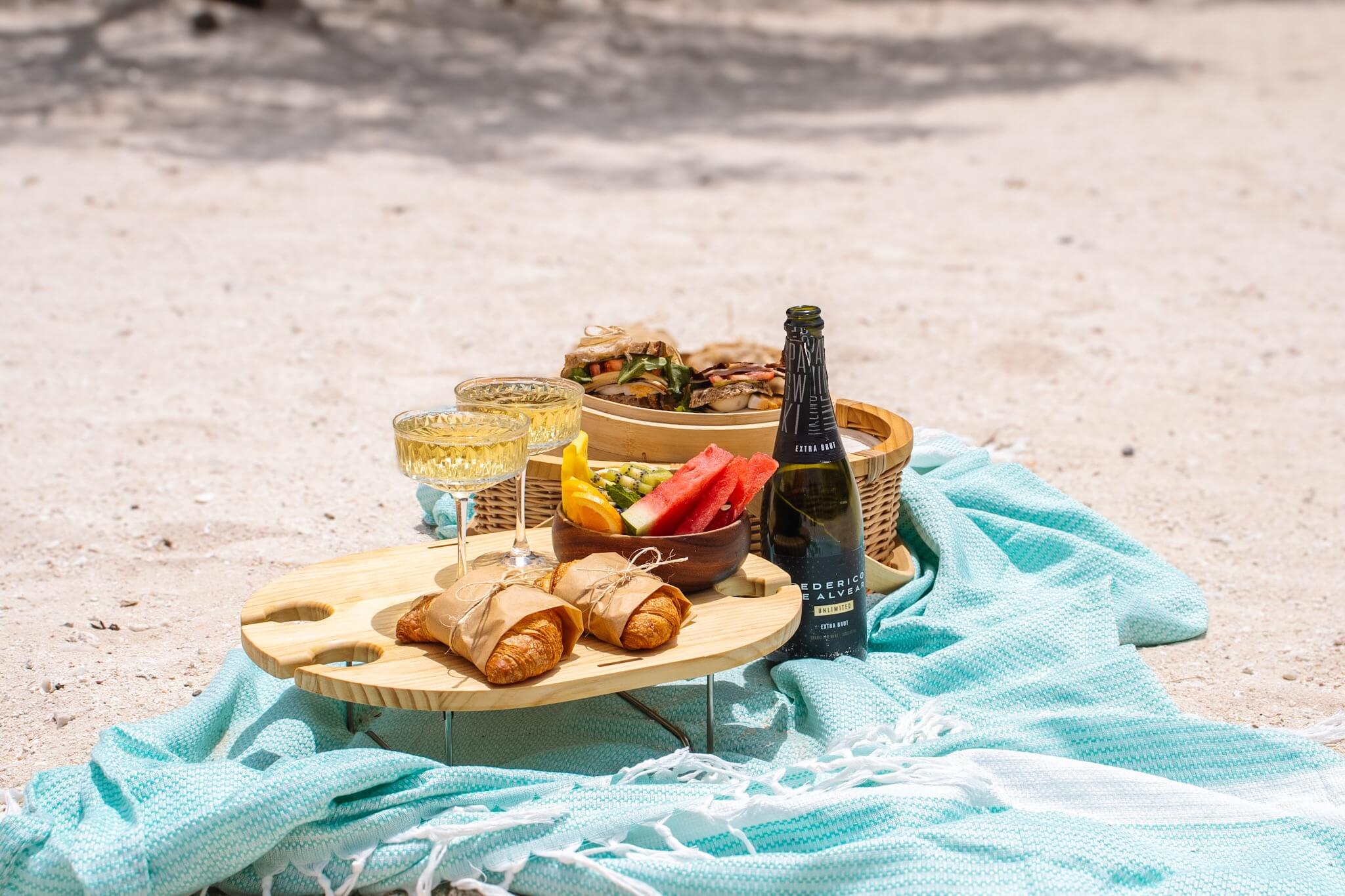 Picnic to take on an island adventure