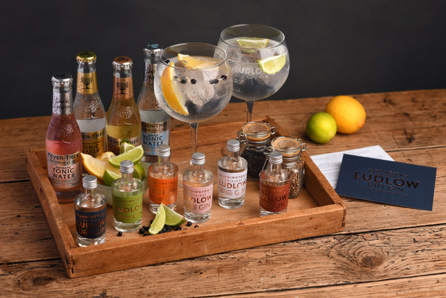 Ludlow Gin Tasting Board